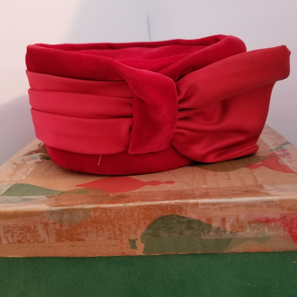 Elegant Red Women's Hat
